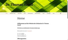 Dr. Thomas Handl Webseite