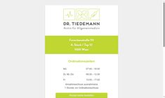 Dr. Karin Tiedemann Webseite