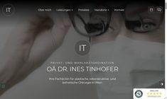 Dr. Ines Tinhofer Webseite