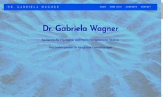 Dr. Gabriela Wagner Webseite