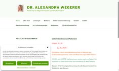 Dr. Alexandra Wegerer Webseite