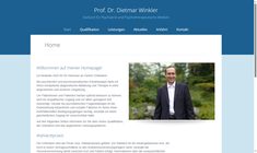 Univ.Prof. Dr. Dietmar Winkler Webseite