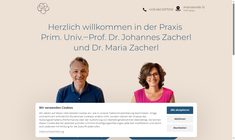Prim.Univ.Prof.(SFPU) Dr. Johannes Zacherl Webseite