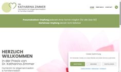 Dr. Katharina Zimmer Webseite