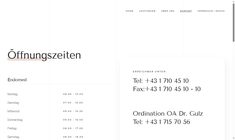 Dr. Wilhelm Gulz Webseite