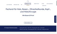 Prim.Priv.Doz. Dr. Boban Erovic Webseite