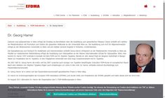Dr. Georg Harrer Webseite