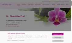Dr. Alexander Krell Webseite