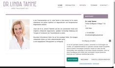 Dr. Linda Tamme Webseite