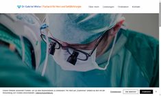 Dr. Gabriel Weiss Webseite