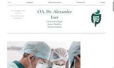 Dr. Alexander Eser Webseite