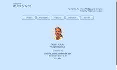 Dr. Eva Geberth Webseite