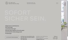 Dr. Gerold Felician Lang Webseite