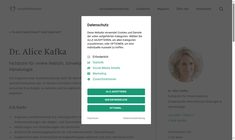 Dr. Therese Kosak Webseite