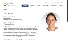 Dr. Eva Potura Webseite