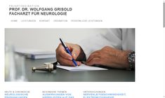 Univ.Prof. Dr. Wolfgang Grisold Webseite