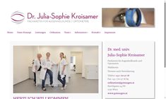 Dr. Julia Sophie Kroisamer Webseite