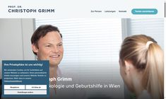 Priv.Doz. Dr. Christoph Grimm Webseite