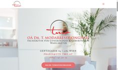 Dr. Tanaz Modarressy-Onghaie Webseite