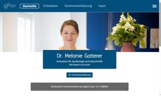 Dr. Melanie Marie Gatterer Webseite