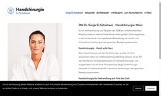 Dr. Sonja El-Schahawi Webseite