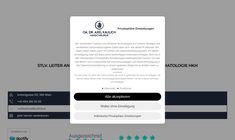 Dr. Axel Kaulich Webseite