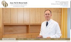 Priv.Doz. Dr. Werner Haslik Webseite