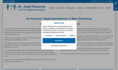 MR Dr. Josef Rauscha Webseite
