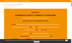 Dr. Cora Haldenwang Webseite