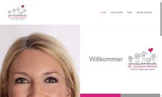 Dr. Claudia Prasch MSc Webseite