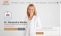 Dr. Alexandra Wanka Webseite
