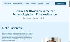 Dr. Christian Orasche Webseite