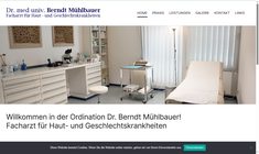 Dr. Berndt Johann Mühlbauer Webseite