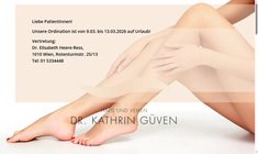 Dr. Kathrin Güven Webseite