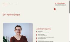 Dr. Heidrun Ziegler Webseite