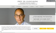 Prof. Dr. Guido Andreas Budik Webseite