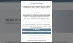 Dr. Josef Toth Webseite