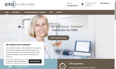 Dr. Andrea Fernbach-Schöberl Webseite