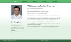 Dr. Georg Hess Webseite
