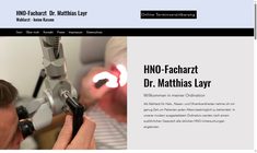 Dr. Matthias Layr Webseite