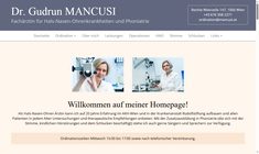 Dr. Gudrun Mancusi Webseite