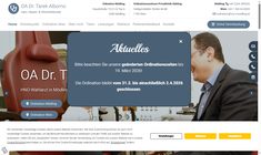 Dr. Tarek Alborno Webseite