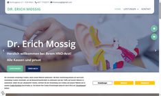Dr. Erich Mossig Webseite