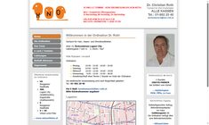 Dr. Christian Roth Webseite