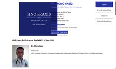 Dr. Momo Vasic Webseite