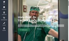 Univ.Doz. Dr. Thomas Joachim Hölzenbein Webseite
