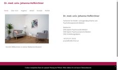 Dr. Johanna Hofkirchner Webseite