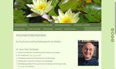 Dr. Hans Peter Weidinger Webseite