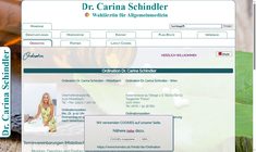 Dr. Gerda Carina Schindler Webseite