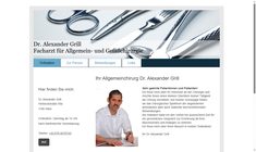 Dr. Alexander Grill Webseite